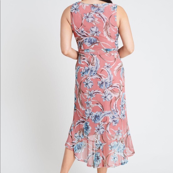 JOSIE FLORAL PRINT WRAP DRESS - Picture 13 of 13